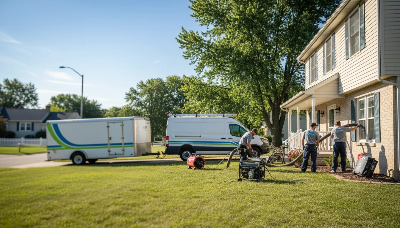 Flooded Basement Restoration And Cleanup With Repair in Midwest, WY near me
